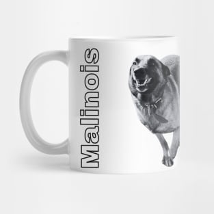 Malinois - Belgian Shepherd Dog in action Mug